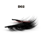 3D Style Faux Mink Strip Lashes D02