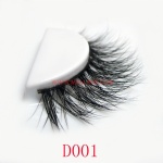 3D Style Mink Strip Lashes D001