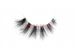 3D Clear Band Mink Strip Lashes SC42