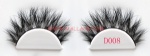 3D Style Mink Strip Lashes D008