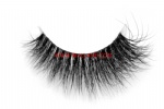 3D Clear Band Mink Strip Lashes SC66