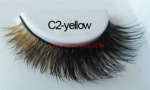 Colored Mink Strip Lashes C2-yellow
