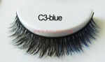 Colored Mink Strip Lashes C3-blue