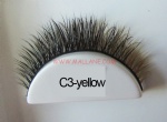 Colored Mink Strip Lashes C3-yellow